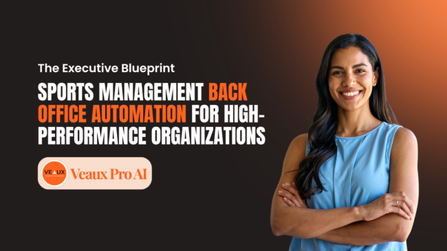 sports management back office automation